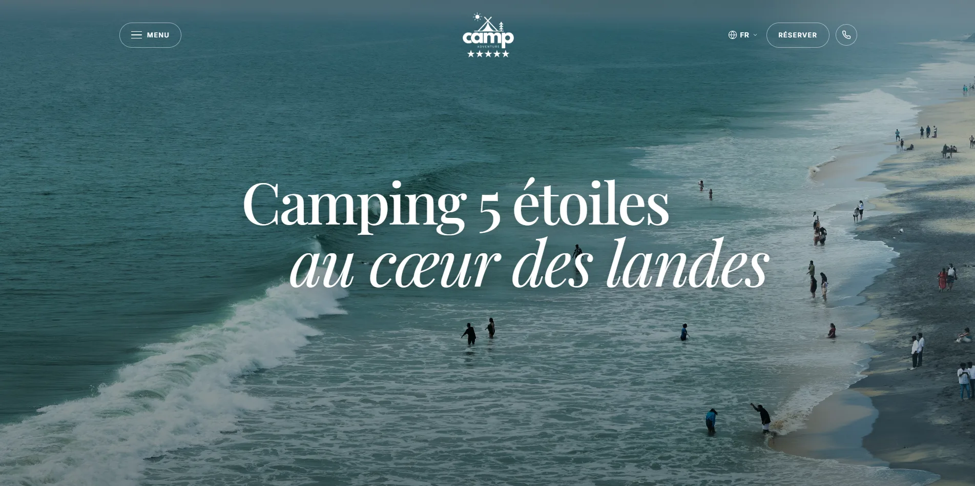 Camping au coeur des Landes